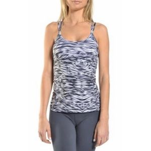 Alo Yoga Ananda Bra Tank in Jungle Ombré